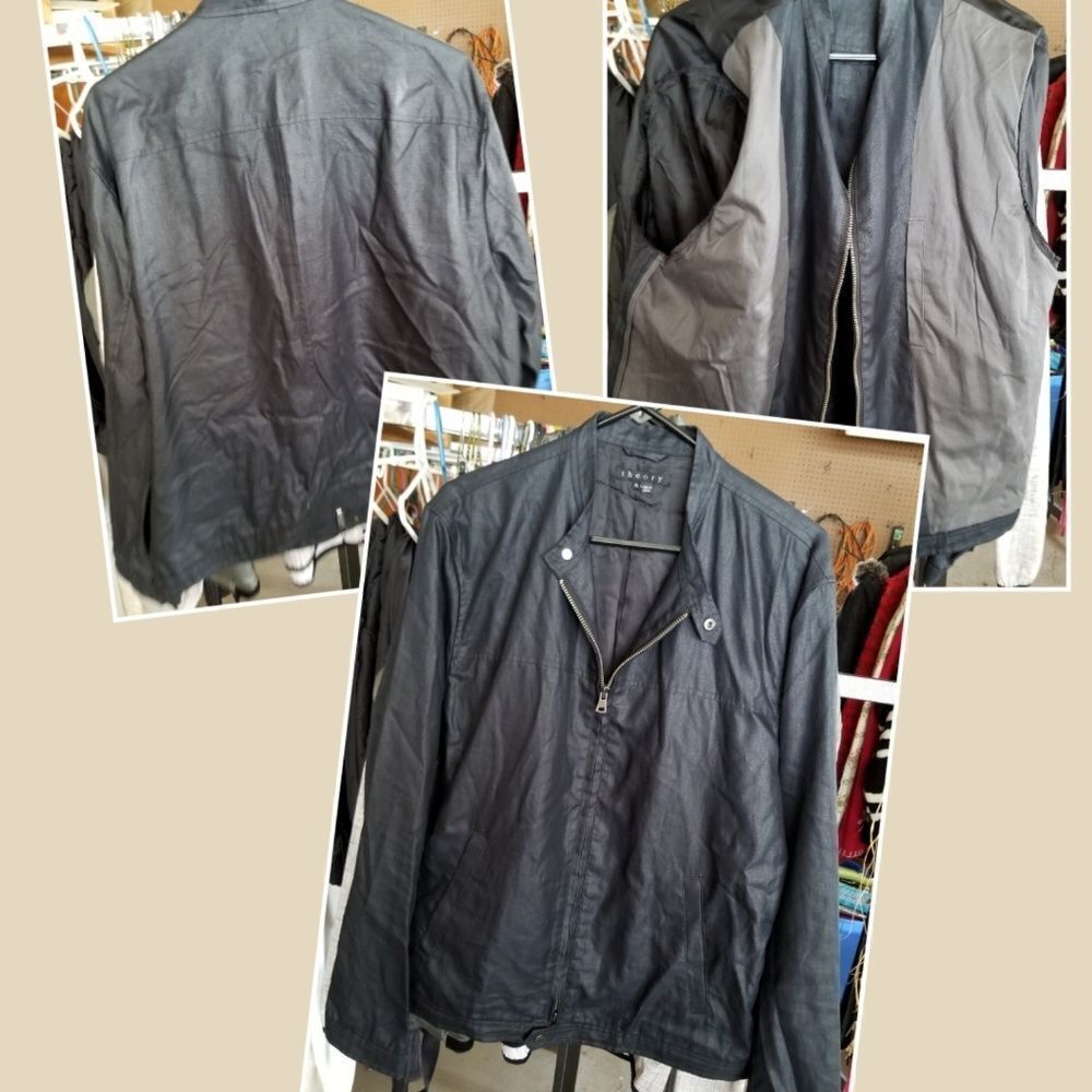 Theory light weight XL mens jacket double lined
